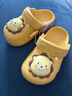牧童儿童拖鞋夏男宝宝洞洞鞋软底女童卡通洗澡婴幼儿家居鞋奶狮黄160 实拍图