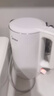 美的（Midea）电热水壶家用烧水壶泡茶0涂层食品级304不锈钢自动断电双层防烫全钢无缝1.5L大容量 MK-HJ1566 实拍图