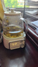 美的（Midea）花漾0胶水全玻璃养生壶多功能煮茶壶母婴烧水壶恒温电热水壶全自动一体1.2L YS12B302J 实拍图