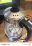 金灶（KAMJOVE） 养生壶煮茶器喷淋式煮茶炉白茶壶黑茶壶办公室家用蒸汽煮茶壶1L 黑色 1L 实拍图