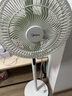 美的（Midea）【幸运草安睡1S】一级能效直流变频声控电风扇家用遥控卧室静音落地扇台式桌面抗菌大风力转页扇 实拍图