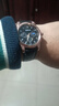【网红爆款】商务腕表石英运动表休闲皮带男女手表 黑色 实拍图