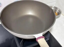 炊大皇炒锅不粘锅32cm少油烟平底炒菜锅煎锅电磁炉明火通用锅WG15068 实拍图