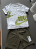 NIKE 耐克童装男童【短袖T恤+短裤2件套装】2025夏季新款儿童短袖套装 实拍图