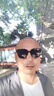 北彻（BRCZRO）高清偏光太阳镜男墨镜女登山护目镜开车眼镜防紫外线强光眩光驾驶 【高清偏光/过滤紫外线】黑框黑灰片（偏光款） 实拍图