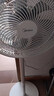 美的（Midea）【品质推荐】七叶轻音柔风电风扇/家用省电落地扇/台式电扇/广角摇头节能宿舍小型风扇 SAE35CA 实拍图