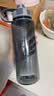 富光 大容量水杯子便携防摔户外塑料杯男女学生运动健身太空杯军训 灰色【3倍加厚】1500ml 实拍图