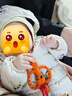 巴拉巴拉童装婴儿羽绒服宝宝轻薄连体衣抱衣爬服儿童冬装男童女童可爱萌趣 实拍图