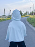 亨凯利宝宝防晒衣UPF50+婴幼儿透气小月龄斗篷户外防紫外线防晒服披风 实拍图