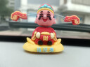 小财神爷新年小礼物桌面招财装饰品办公室汽车车载摆件批发 摇头财神小摆件 无规格 实拍图