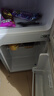 华宝小冰箱小型家用出租房用冷藏冷冻两用一级能效节能省电迷你宿舍寝室办公室二门电冰箱 【店长推荐】58L银色【一级能效】 实拍图