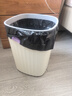 五月花手提压圈垃圾桶12L*2只装奶黄客厅厨房卫生间厕所家用垃圾桶 实拍图