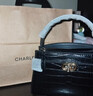 CHARLES&KEITH鳄鱼纹凯莉包手提斜挎婚包包女包生日礼物CK2-50270880-1 Black黑色 S 实拍图