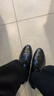 海澜之家HLA皮鞋男士商务休闲春夏德比正装鞋子男H135/H171 黑色45 实拍图