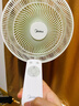 美的（Midea）【幸运草安睡1S】一级能效直流变频声控电风扇家用遥控卧室静音落地扇台式桌面抗菌大风力转页扇 实拍图