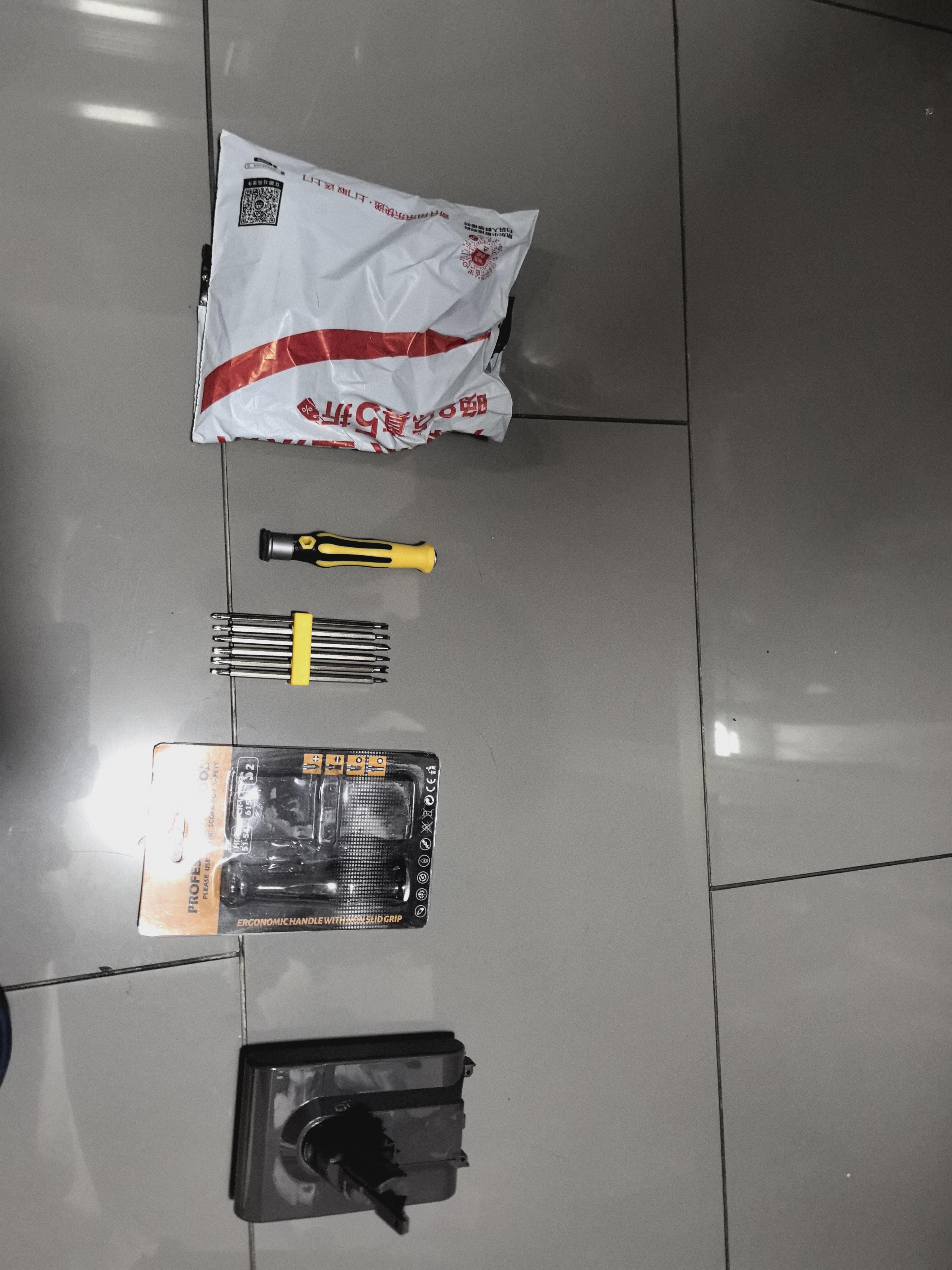 伯惠达适配戴森维修螺丝刀6合一强磁Y型U型梅花三角异型多功能拆机套装 实拍图