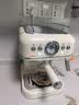 小熊（Bear）咖啡机 家用小型半自动意式 胶囊可用冷热双萃20Bar泵压 压力计 自动打奶泡 小白咖E12S7 实拍图
