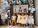 G.duck公主裙女童连衣裙新中式儿童裙子夏装2026新款女孩旗袍生日礼服 米白色 100 （建议身高90cm 3-4岁）cm 实拍图