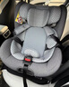 虎贝尔（HBR）E360+ 儿童安全座椅智能通风汽车0-9岁 i-Size 灰格 实拍图