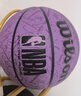 威尔胜（Wilson）NBA防尘篮球7号室内外比赛训练吸湿耐磨外场专用球 ENCORE PLUS 【紫竹 ENCORE PLUS】外场防尘篮球 7号篮球(标准球) 实拍图