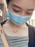 专柜版玫瑰金小裙子满天星项链女彩金扇形锁骨链情人节送女友礼物 玫瑰金小蛮腰满天星项链 实拍图