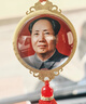 抒文毛爷爷毛主席照片头像汽车挂件车内挂饰品车载水晶吊坠高档中国结 【平面水晶】灯笼结-正反不同 实拍图