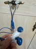 JBL TUNE 235BT 半入耳式蓝牙耳机 颈挂式耳机 防水设计免提通话 超长续航快充 送朋友礼物 蓝色 实拍图