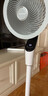艾美特（AIRMATE）【天鹅MAX】空气循环扇直流变频家用大风力电风扇卧室轻音一级能效负离子净化语音落地扇 SRDI151 实拍图
