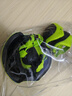 京东京造 儿童头盔护具套装 轮滑溜冰滑板平衡车自行车护具7件套 荧光黄 实拍图