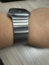 BHO适用苹果手表新款S11/S10表带Apple Watch Ultar3链式表带iWatch S9/8/7/6/SE3/2不锈钢金属手表带 实拍图