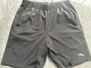 安踏速干裤丨运动短裤男春夏季冰丝凉感休闲裤五分裤篮球跑步健身裤 【升级吸湿速干+高弹力】基础黑-3 口袋拉链 XL (180) 实拍图