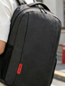 联想（Lenovo）初高中大学生书包旅行背包男女出差运动旅行通勤笔记本电脑包双肩包黑色16英寸【升级防水面料】 实拍图