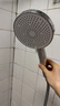 沐唯（muvi）淋浴增压花洒喷头浴室沐浴洗澡高加压莲蓬头通用手持单头 实拍图