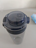 米家便携tritan水杯 大容量运动塑料杯子 耐高温男女士茶杯 600mL黑色 实拍图
