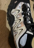 骆驼（CAMEL）丑萌登山鞋女时尚撞色户外休闲鞋 L24S076620 米/银/黑 36 实拍图