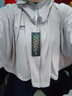 JEEP SPIRIT吉普冰丝防晒衣女2025夏斗篷款防紫外线宽松户外骑行服钓鱼皮肤衣 紫色 UPF50+ 均码 丨建议80-190斤 实拍图