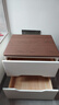 新款爆款小型极窄简约现代免安装收纳柜子实木床头柜超窄家用卧室 【实木多层板】胡桃色台面-米白色 50x40x50cm 实拍图