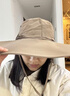 神火（SupFire）防晒帽夏季渔夫帽男防紫外线户外登山帽遮阳帽女面罩全脸钓鱼帽子 实拍图