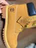 添柏岚（Timberland）踢不烂大黄靴男户外休闲经典牛皮防水马丁靴 10061 小麦色 8/41.5 实拍图