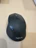 罗技（Logitech）M720 鼠标 无线蓝牙鼠标 办公鼠标 右手鼠标 大手鼠标 优联 黑色 带无线2.4G接收器 实拍图