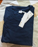 【京东直采】重磅纯棉 圆领短袖男款t恤衣服女士t恤服装真5折专场 黑色（短袖） XL （125-140斤） 实拍图