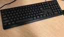 灵蛇（LINGSHE）有线USB键鼠套装 全尺寸键盘 商务办公  防泼溅 经典手感鼠标键盘套装 MK200黑色 实拍图