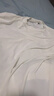 真维斯（Jeanswest）冰丝短袖T恤男夏季纯色体恤衫宽松大码运动健身半袖男士速干上衣 实拍图