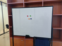 得力120*90cm支架白板 白板写字板书写稳固移动升降教学辅导办公会议磁性黑板家庭33725【销冠系列】 实拍图