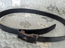 铂士顿保罗皮带男士真皮十大自动扣腰带高档品牌裤带纯牛皮生日礼物送男友 枪色【头层牛皮】 125cm 实拍图