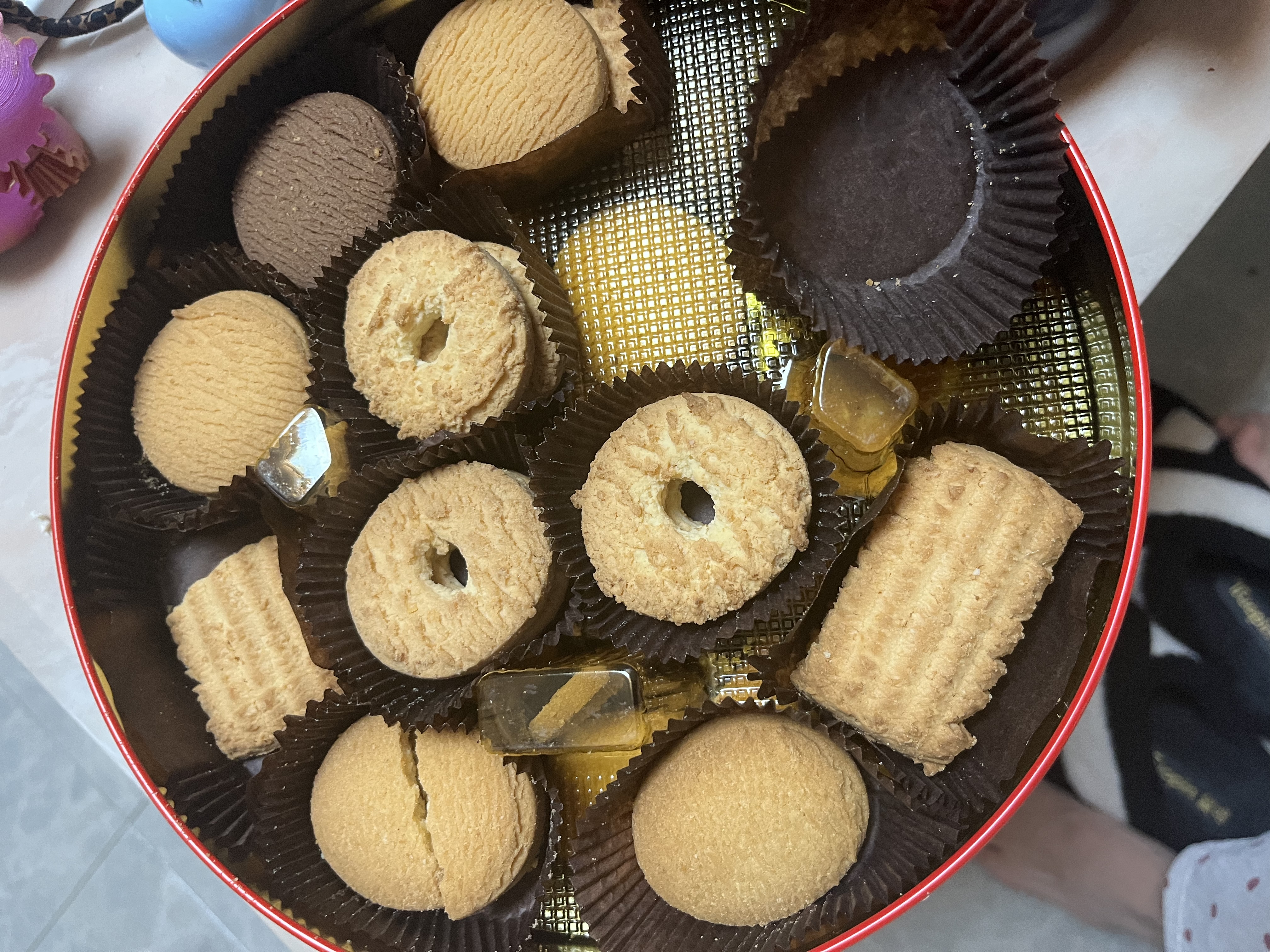 嘉顿（Garden）红罐曲奇饼干礼盒560g休闲零食大礼包  企业团购礼盒  中秋节礼物 实拍图