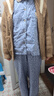 野兽派家居（tbh）三丽鸥Hello Kitty天丝棉家居服套装可外穿睡衣女七夕礼物 Kitty天丝棉长款家居服 牛仔豹纹 M 实拍图