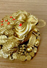 缤越黄铜金蟾招財摆件铜金蟾蜍三足金蟾金蝉摆件客厅玄关摆件开业礼物 实拍图