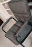 汤凯颐电脑椅懒人沙发宿舍家用靠背椅可躺可调办公椅学生折叠座椅电竞椅 百搭灰+储物袋【靠背五档调节】 实拍图