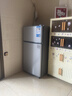 华宝小冰箱小型家用出租房用冷藏冷冻两用一级能效节能省电迷你宿舍寝室办公室二门电冰箱 【一级能效】76L银色【全国联保】 实拍图